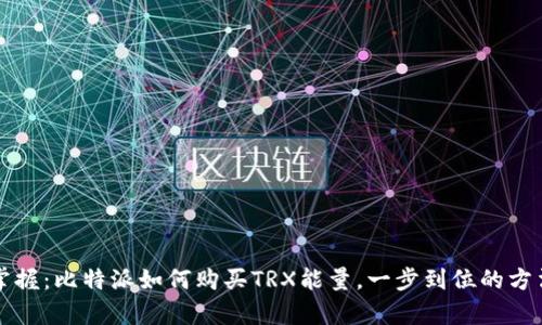 轻松掌握:比特派如何购买TRX能量,一步到位的方法解析