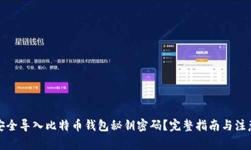 如何安全导入比特币钱包秘钥密码?完整指南与注意事项