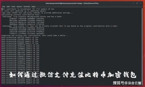 如何通过微信支付充值比特币加密钱包