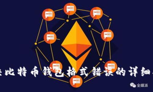 解决比特币钱包格式错误的详细指南