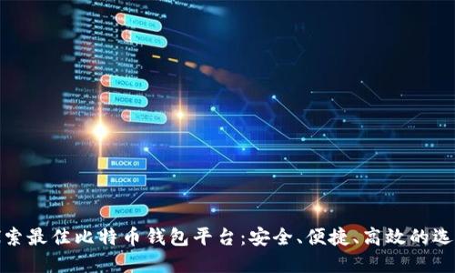 探索最佳比特币钱包平台:安全、便捷、高效的选择