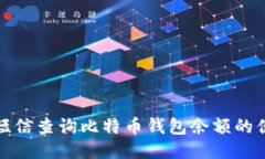 : 通过短信查询比特币钱包